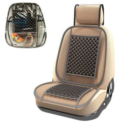 Miếng Lót Ghế Chống Nóng Lưng, Đệm Lót Ghế Xe Hơi, Ôtô, 2 Mặt Lưới Trúc Massage Lưng, Chống Mỏi, Chống Nóng Hiệu Quả