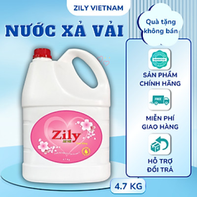 Nước xả vải Zily 4.7kg (quà tặng)