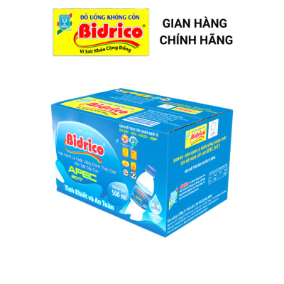 Nước Uống Bidrico ( Thùng 24 chai 500ml )