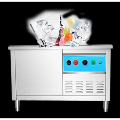 Máy rửa bát siêu âm công nghiệp 1 bồn rửa cao cấp Rama SA1B Pro công suất 2,7 kW - Hàng chính hãng