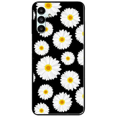 Ốp lưng dành cho Samsung A13 5G - Samsung A33 5G - Hoạ Tiết Cúc Nền Đen