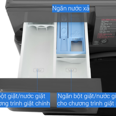 Máy giặt LG AI DD Inverter 9 kg FV1409S4M - Hàng Chính Hãng - Giao HCM