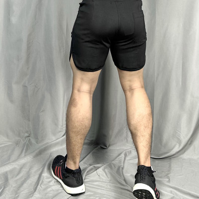 Quần đùi squat nam tập gym DOGYMSHOP thun lạnh co giãn 4 chiều thoáng mát thoải mái khi chơi thể thao QVQS1
