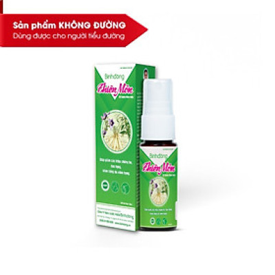 Bình Đông Thiên Môn xịt họng thảo mộc 20ml - Hỗ trợ các triệu chứng ho khan, ho có đờm