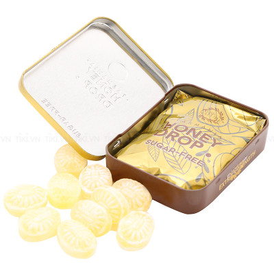 Block 10 Hộp Kẹo Sả Nhân Mật Ong Đường Isomalt (33g/ Hộp) 