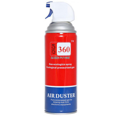 Bình Xịt Bụi Khí Nén Air Duster Vệ Sinh Máy Tính Laptop DRU - Hàng Chính Hãng