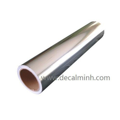 Decal trang trí ô tô chrome màu bạc/vàng tráng gương chống trầy dán xe cao cấp {Khổ lớn}