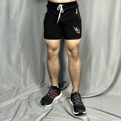 Quần đùi squat nam tập gym DOGYMSHOP thun lạnh co giãn 4 chiều thoáng mát thoải mái khi chơi thể thao QVQS1