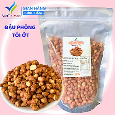 Đậu Phộng Rang Tỏi Ớt Viettin Mart 1.5kg