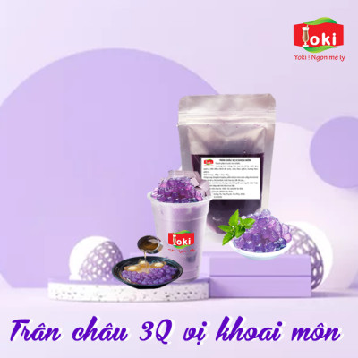 Yoki Trân châu khoai môn 3Q dai, giòn, thơm ngon