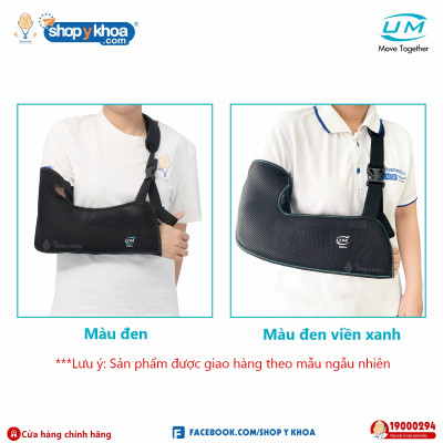 Đai treo tay dạng túi lưới đen United Medicare (C09)