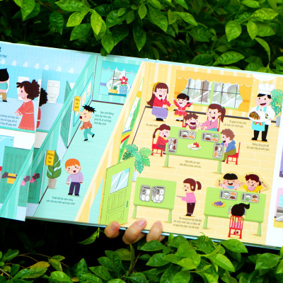 Sách Những Hoạt Động Ở Trường Mẫu Giáo Giúp Con Vui Vẻ Đến Lớp - Bách Khoa Kỹ Năng Sống Đa Tương Tác - Đinh Tị