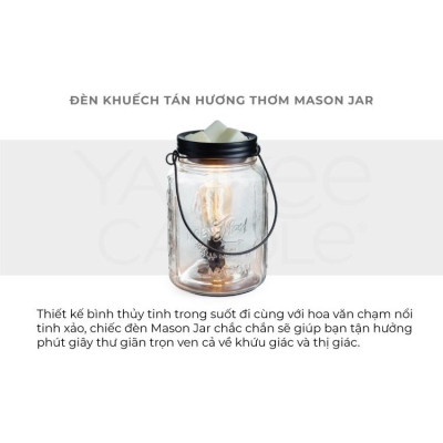 Đèn khuếch tán hương thơm - Mason Jar