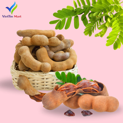 Me Thái Lắc Muối Ớt Đường Viettin Mart 500G