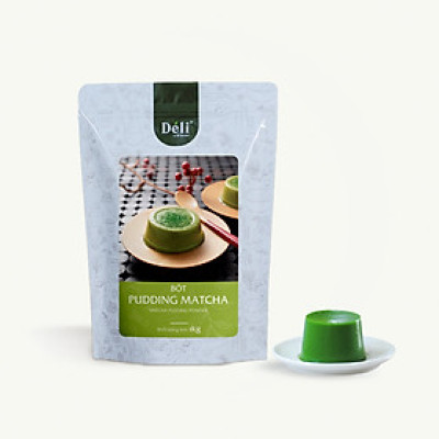 Pudding matcha Déli - Túi 1Kg