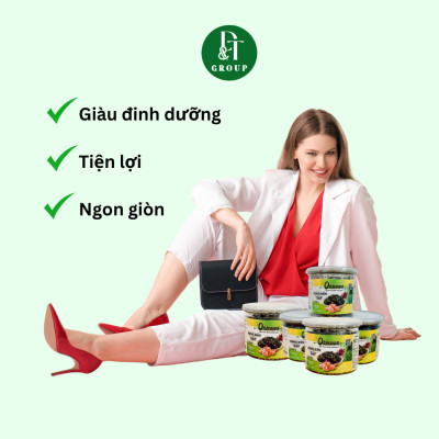 Hộp rong biển sấy khô Okinawa vị hải sản 30g - ăn liền DTFood
