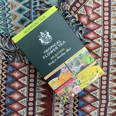 Trà Hoa Nhiệt Đới Mohodo Trophical Flower Tea Mix 4 Vị Trà Hoa Đặc Biệt Giúp Dưỡng Nhan Giải Nhiệt Ngủ Ngon 80G