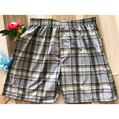 Quần Đùi Nam Thương Hiệu Davie Mặc Nhà Họa Tiết Karo Mã Số DVS010 - Giao Màu Ngẫu Nhiên