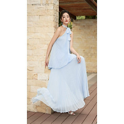 Set áo & chân váy maxi Azura thiết kế cao cấp WHITE CHIC