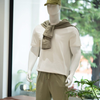 Quần short thun nam double face Form Relax - ROUTINE 10F24PSH031 | ROUTINE CÀ MAU