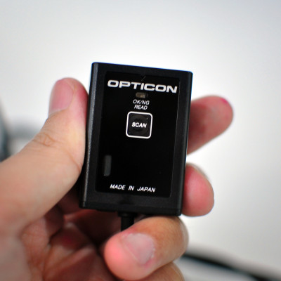 Máy quét mã vạch băng chuyền - Máy quét mã vạch công nghiệp - Máy quét Opticon NLV-1001 (Hàng chính hãng)