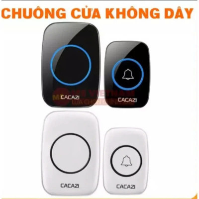 Chuônjg Cửa Không Dây Loại Xịn – Khoảng Cách Kết Nối Lên Tới 300M, Chống Nước, đèn ốp trần
