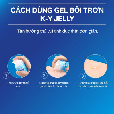 Combo 2 gel bôi trơn Durex K-Y Jelly 50g ( KY Jelly)
