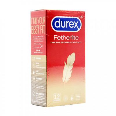 Bcs Durex Đỏ Fetherlite (12s) - Ôm Sát - Easy On - Nhập Khẩu Thái Lan