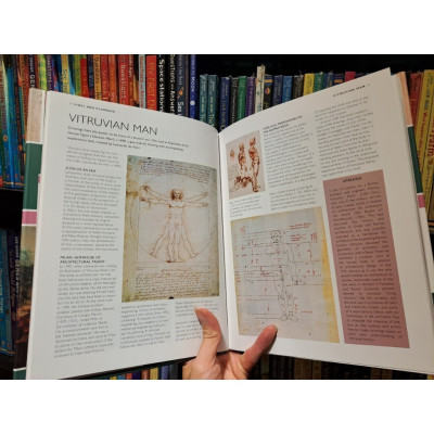 Sách - Leonardo Da Vinci His Life And Works In 500 Images by Rosalind Ormiston - Sách nghệ thuật bằng tiếng anh