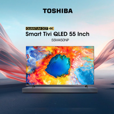 Smart Tivi Toshiba QLED 55 inch 55M450NP, Giao Hàng Toàn Quốc - Hàng Chính Hãng