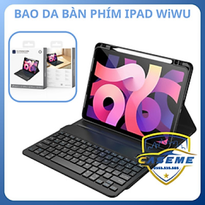 Bao da bàn phím dành cho iPad Pro M4 11 inch 2024 Wi Wu MK-006 – 3 trong 1 kèm bút cảm ứng - Hàng chính hãng