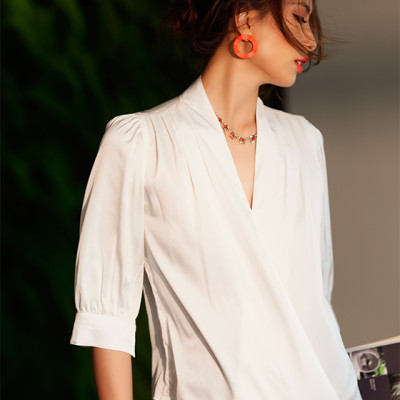 Áo Đắp Vạt Indy TOP190 Thời trang thiết kế Hity