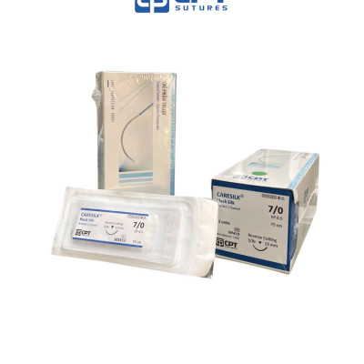 Chỉ phẫu thuật không tiêu CPT Caresilk Silk số 7/0 - S05E13