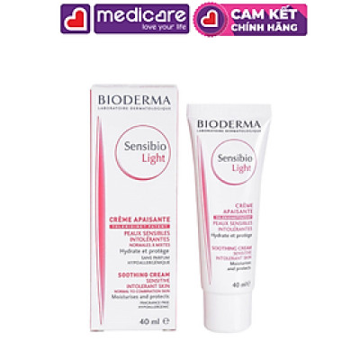 Kem Dưỡng Ẩm Bioderma Sensibio 40ml