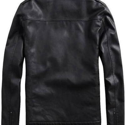 Áo Khoác Da Nam Đen Lót Lông Cao Cấp ShopN6 AKD06