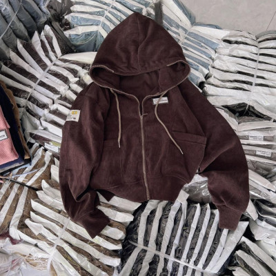 [LZ] Áo khoát nhung mặt cười, có 2 túi trong hàng bao chất bao đẹp-A2167