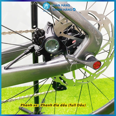 Xe đạp Twitter R10 Pro RS-24S FULL 6 món Carbon