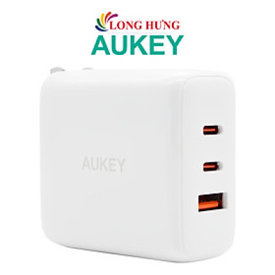 Sạc đa cổng Aukey Swift Mix 3 65W 1USB 2Type-C PA-D9 - Hàng chính hãng