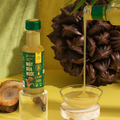 Mật Dừa Nước Vietnipa 150g Tốt Cho Sức Khỏe, Chỉ Số Đường Huyết Thấp, Dùng Thay Thế Cho Đường Tinh Luyện