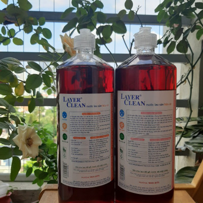 Nước Lau Sàn Hữu Cơ Layer Clean Chiết Xuất Từ Tinh Chất Trà Xanh - Hương Nước Hoa, Thể Tích: 1,25L