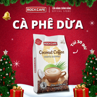 [CB] 2 túi: Cà phê Dừa + Cà phê Sầu Riêng (Túi 30 gói x 20 gr)