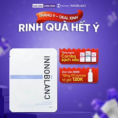 Ampoule Mask Pack (Hộp/5 Miếng) | Mặt Nạ Cấp Ẩm, Làm Dịu Da, Chống Lão Hóa, Dưỡng Trắng Cho Da Nhạy Cảm