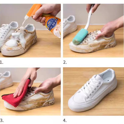 Chai xịt tạo bọt tẩy trắng khử khuẩn giày, quần áo Morsim Nhật Bản 240ml