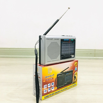 Đài Fm radio DC-515URT Bluetooth Nhật  Máy nghe đài Radio trên sóng FM được thiết kế nhỏ gọn-Hàng Chính Hãng BH:12T