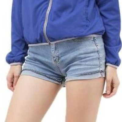 Áo khoác nữ chống nắng UPF50+ Vivid Blue Zigzag JAC003 tặng khẩu trang lớn trị giá 129k