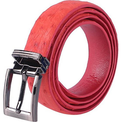 Thắt Lưng Nữ Da Đà Điểu Da Hột Huy Hoàng HT5425 - Đỏ