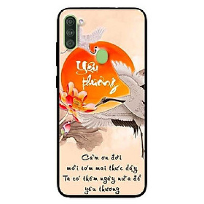 Ốp lưng dành cho Samsung Galaxy A11 mẫu Yêu Thương