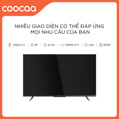 Google Tivi Coocaa 4K 55 Inch - Model 55Y72 - Hàng chính hãng