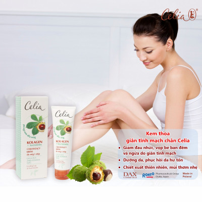 Combo 2 tuýp kem thoa suy giãn tĩnh mạch chân