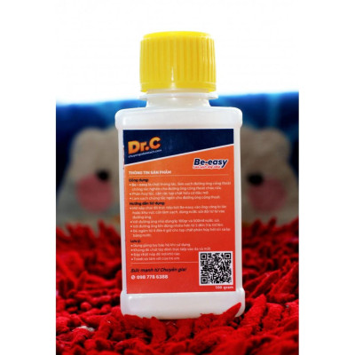 Combo Dr.C CHÍNH HÃNG siêu tiết kiệm (Làm sạch sàn gạch, thiết bị men sứ ( 1 lít)+ Làm sạch đường ống, lồng giặt Bessy)